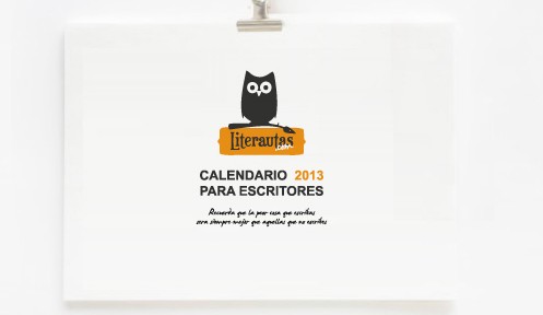 calendario para escritores 2013